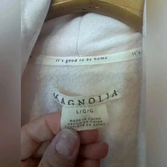 Magnolia Sleep Robe  Blush Pink Soft Robe Tie Front - Picture 11 of 13